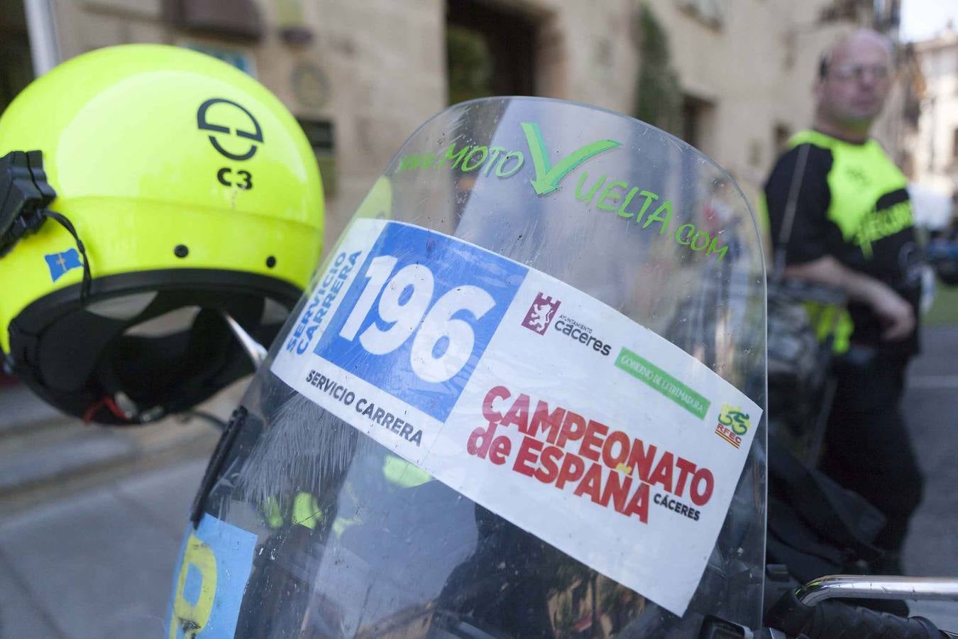 Problemas circulatorios en Cáceres por el campeonato ciclista