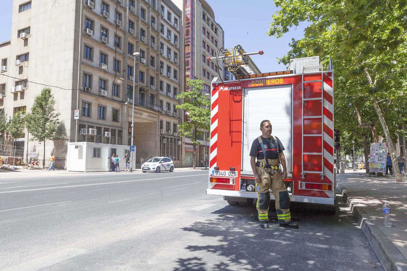 Problemas circulatorios en Cáceres por el campeonato ciclista