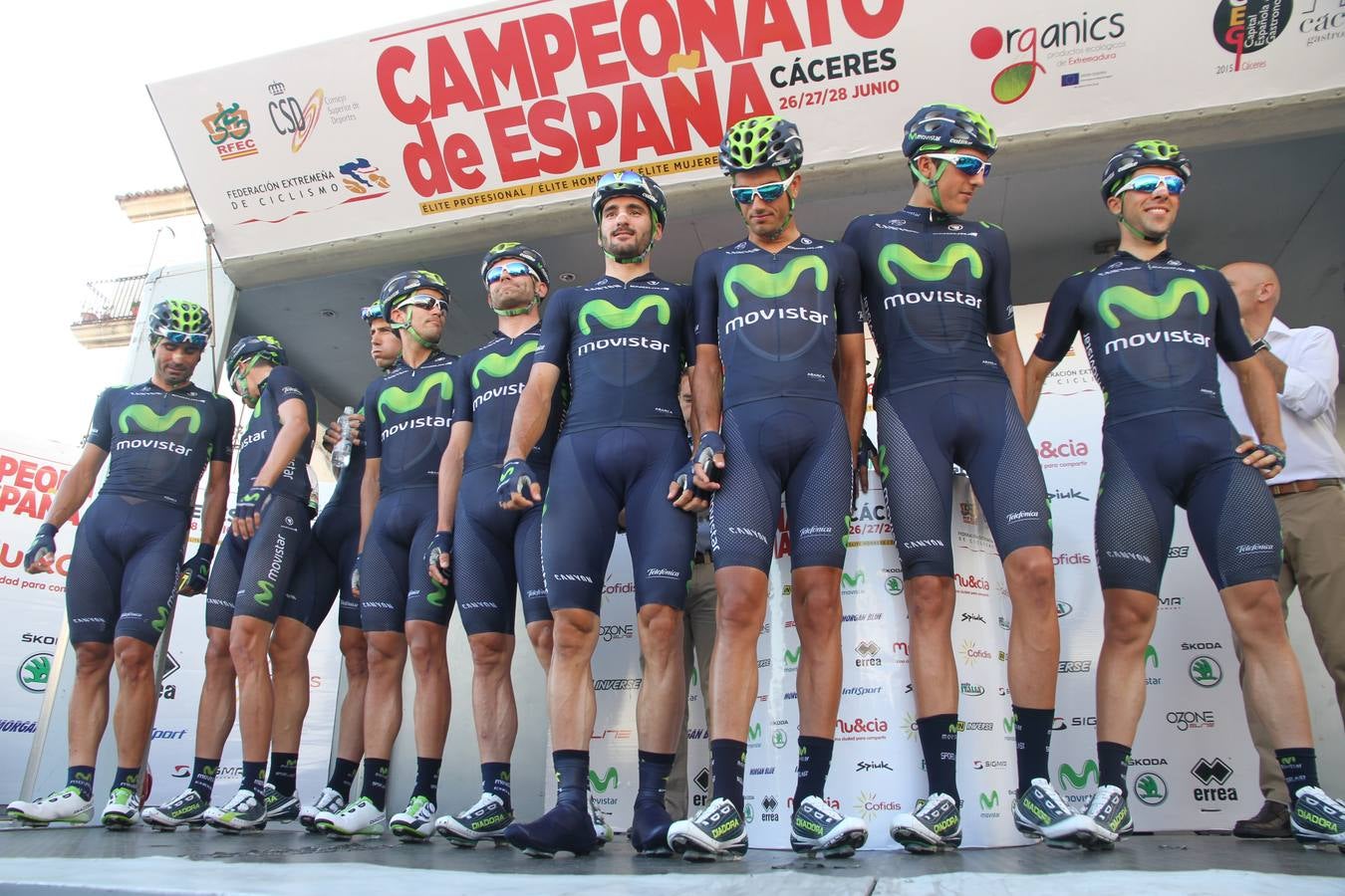 Valverde, campeón de España de ciclismo en ruta