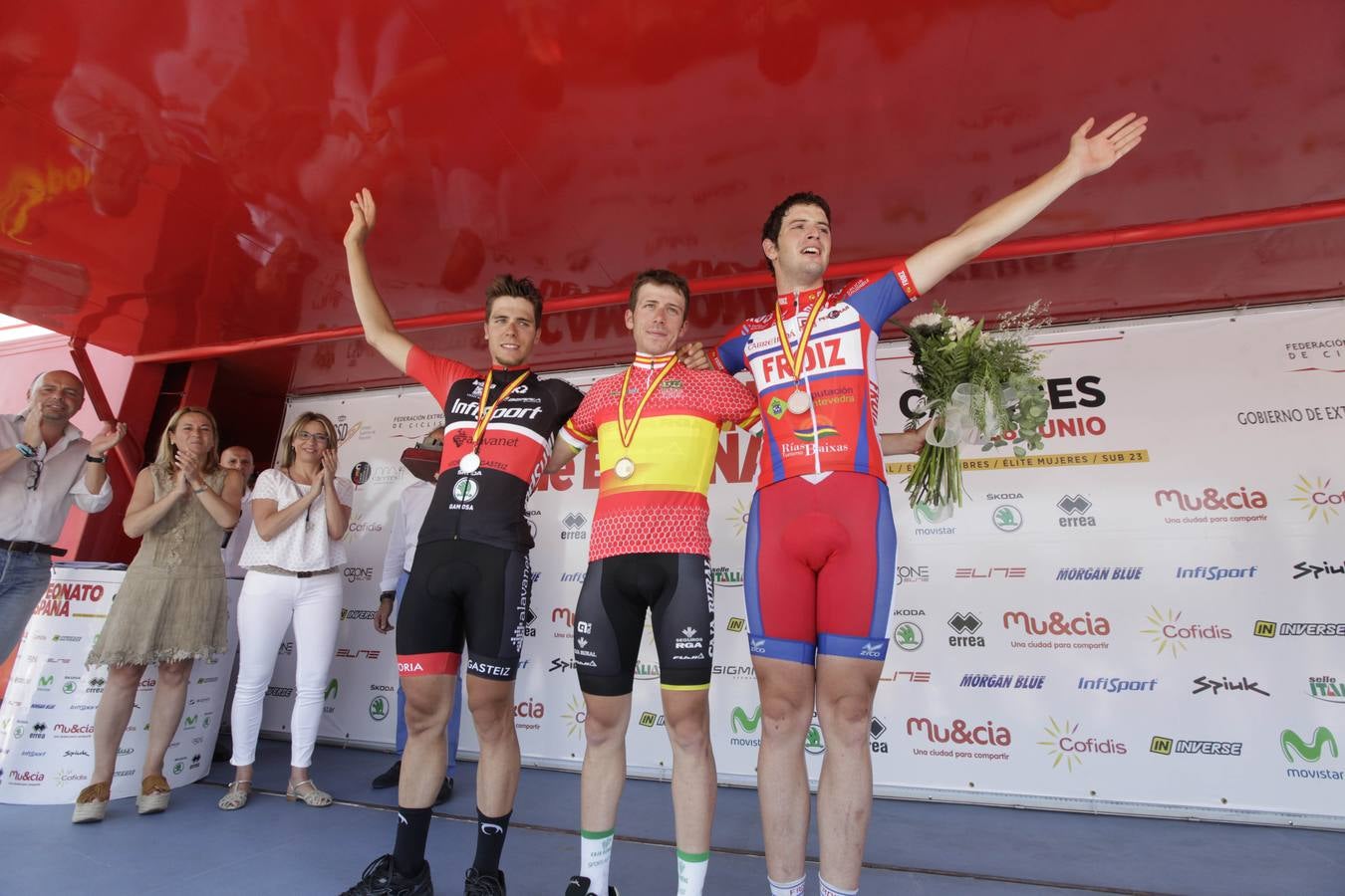 Valverde, campeón de España de ciclismo en ruta