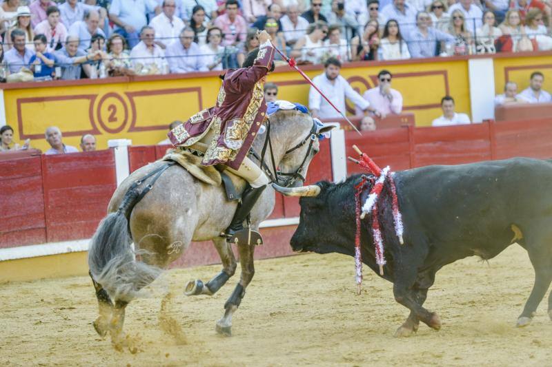 Las mejores imágenes de la corrida de rejones