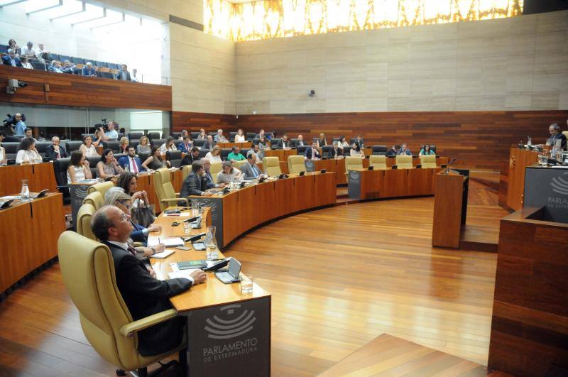 Discurso de investidura de Fernández Vara