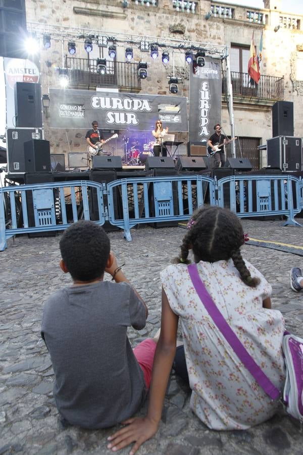 Primer día del Festival Europa Sur en Cáceres