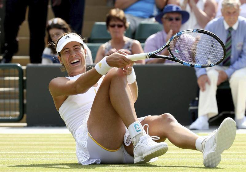 Las mejores imágenes del Muguruza-Bacsinszky