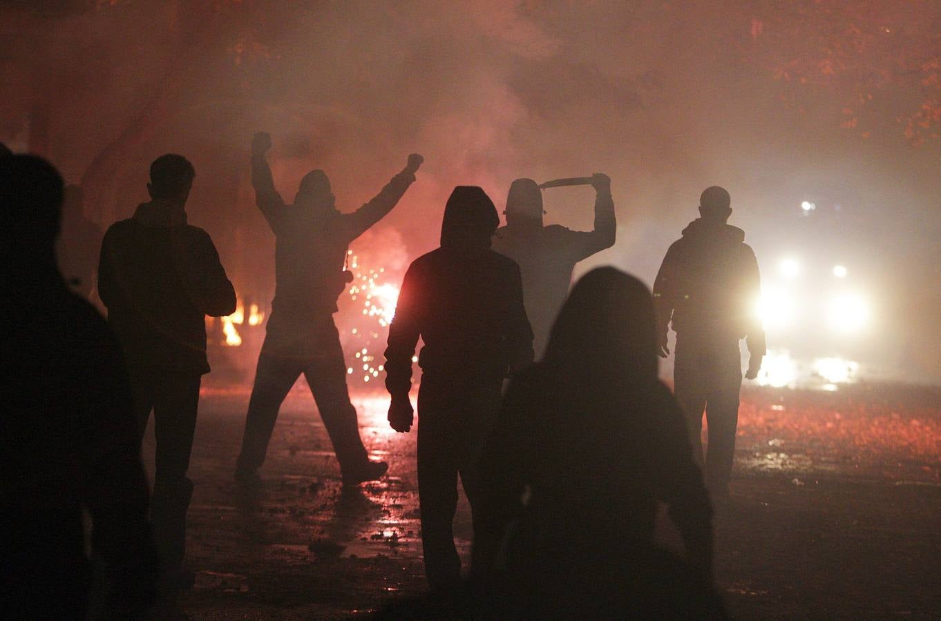 Manifestación en Grecia