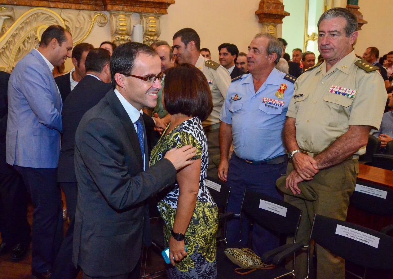 Toma de posesión de Miguel Ángel Gallardo como presidente de la Diputación de Badajoz