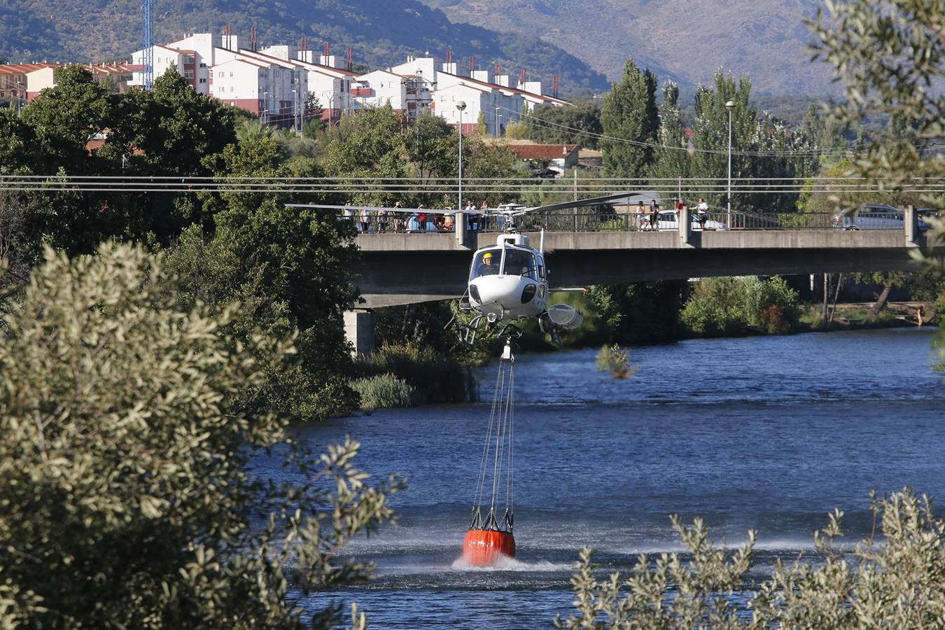 Incendio en Plasencia
