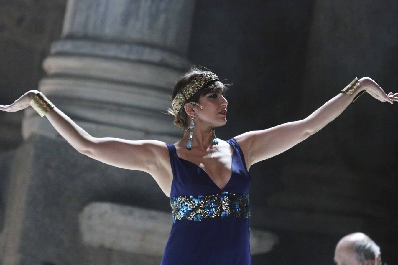 Miércoles, 23 de julio: Dirigidos por Magüi Mira, 'Cesar &amp; Cleopatra' supone el tercer estreno absoluto del Festival de Teatro Clásico de Mérida, con el que llega al ecuador de su 61 edición. Fotografías: JM Romero