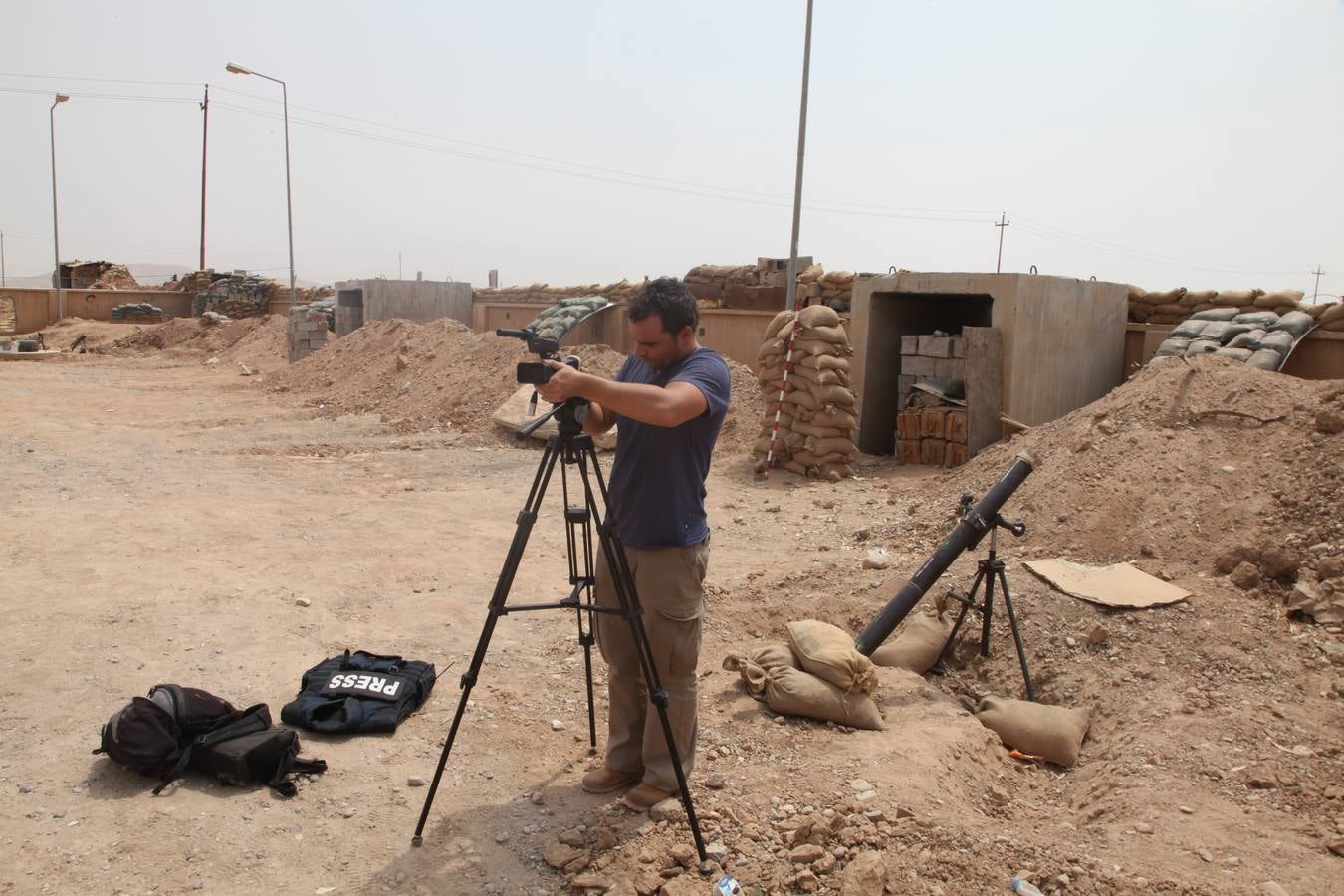 Martes, 21 de julio: El extremeño Ángel Sastre, de 35 años, especializado en conflictos bélicos, fue secuestrado en Siria, junto a otros dos periodistas españoles donde trabajaban como reporteros de investigación freelance. Los otros dos secuestrados fueron Antonio Pampliega y José Manuel López. Fotografía: HOY
