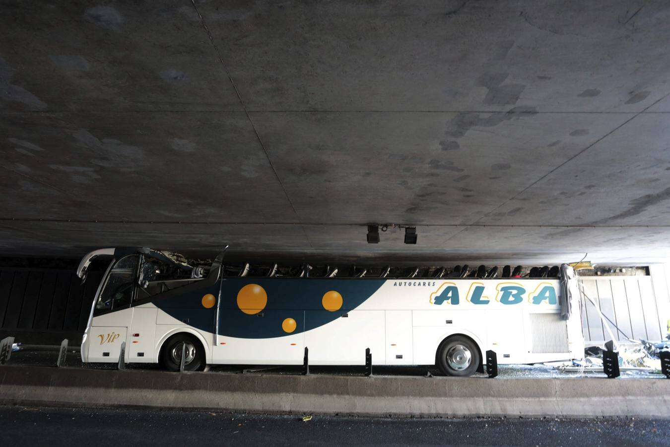 Accidente de un autobús español en Francia