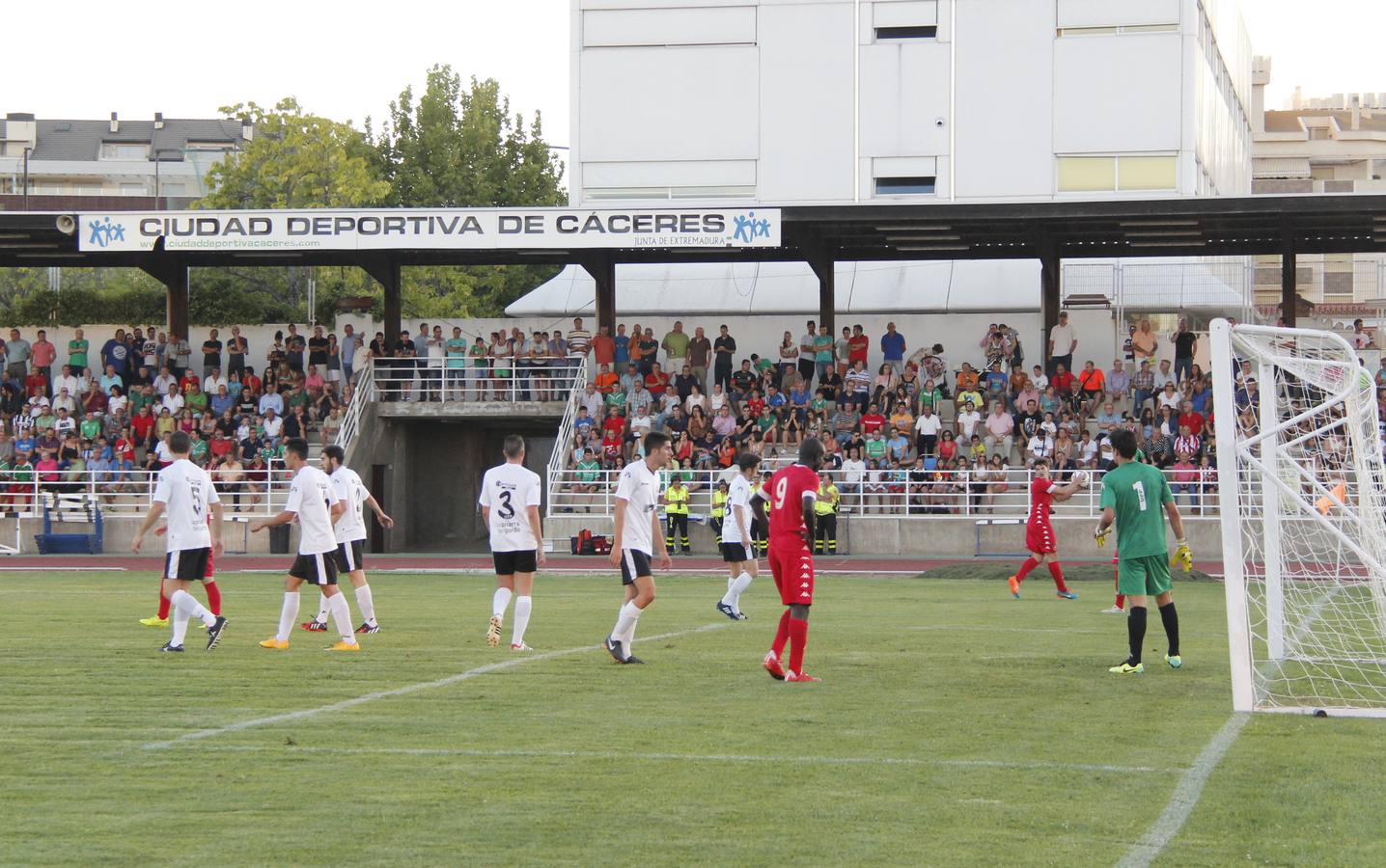 Partido de presentación del Cacereño en la Ciudad Deportiva