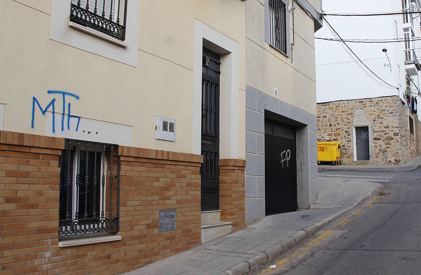 La Plaza de Italia, objeto de una oleada de pintadas