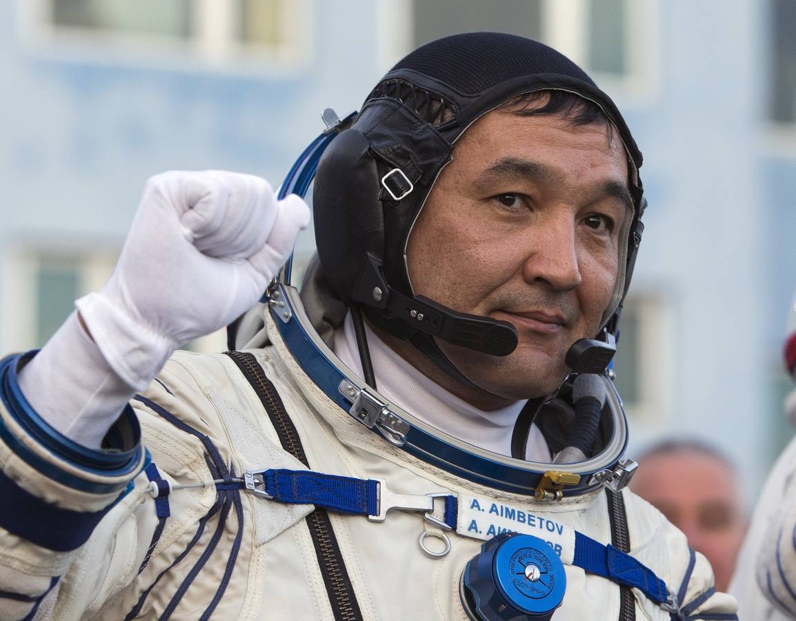 Despegue de la nave espacial Soyuz TMA-18M