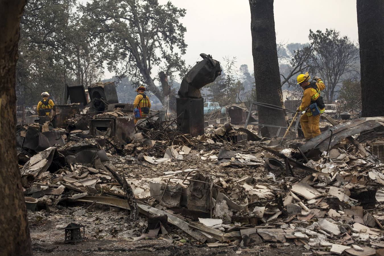 Incendio en el Valle en Middletown