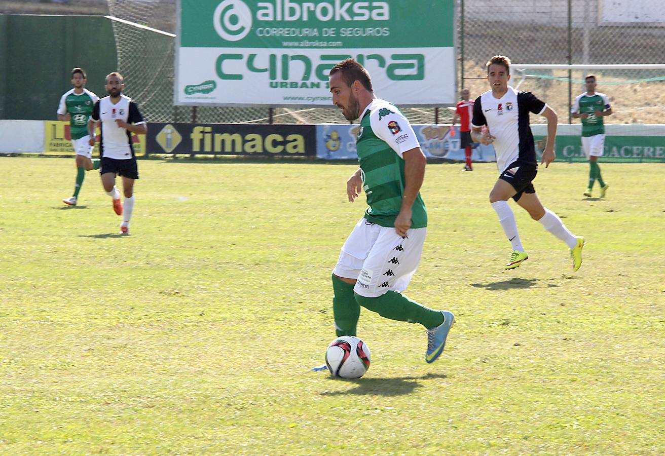 Victoria del Cacereño ante el Burgos (1-0)