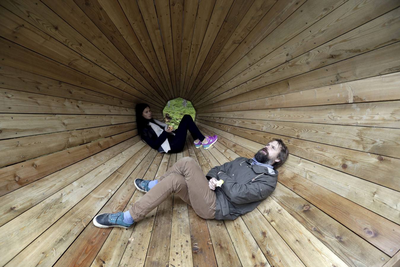 Los megáfonos de madera