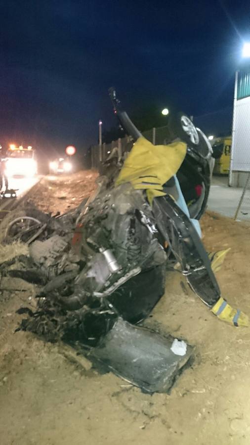 Accidente mortal en Pueblonuevo del Guadiana