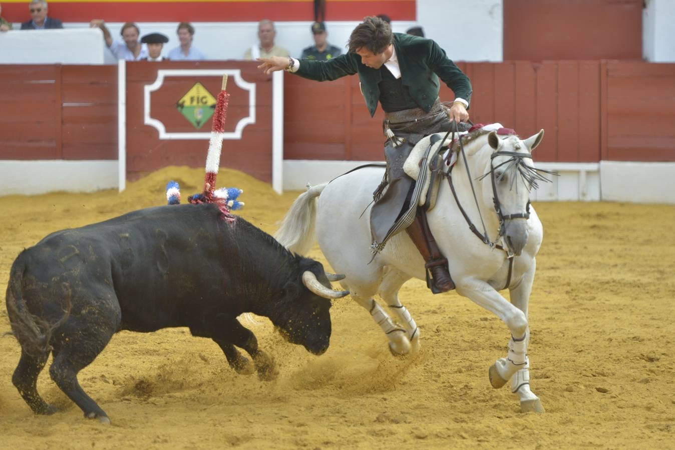 Tarde triunfal de rejones en Zafra