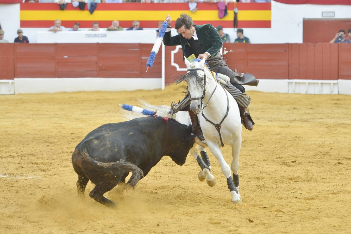 Tarde triunfal de rejones en Zafra