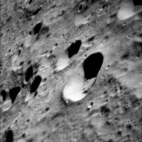 Imágenes inéditas del hombre en la Luna