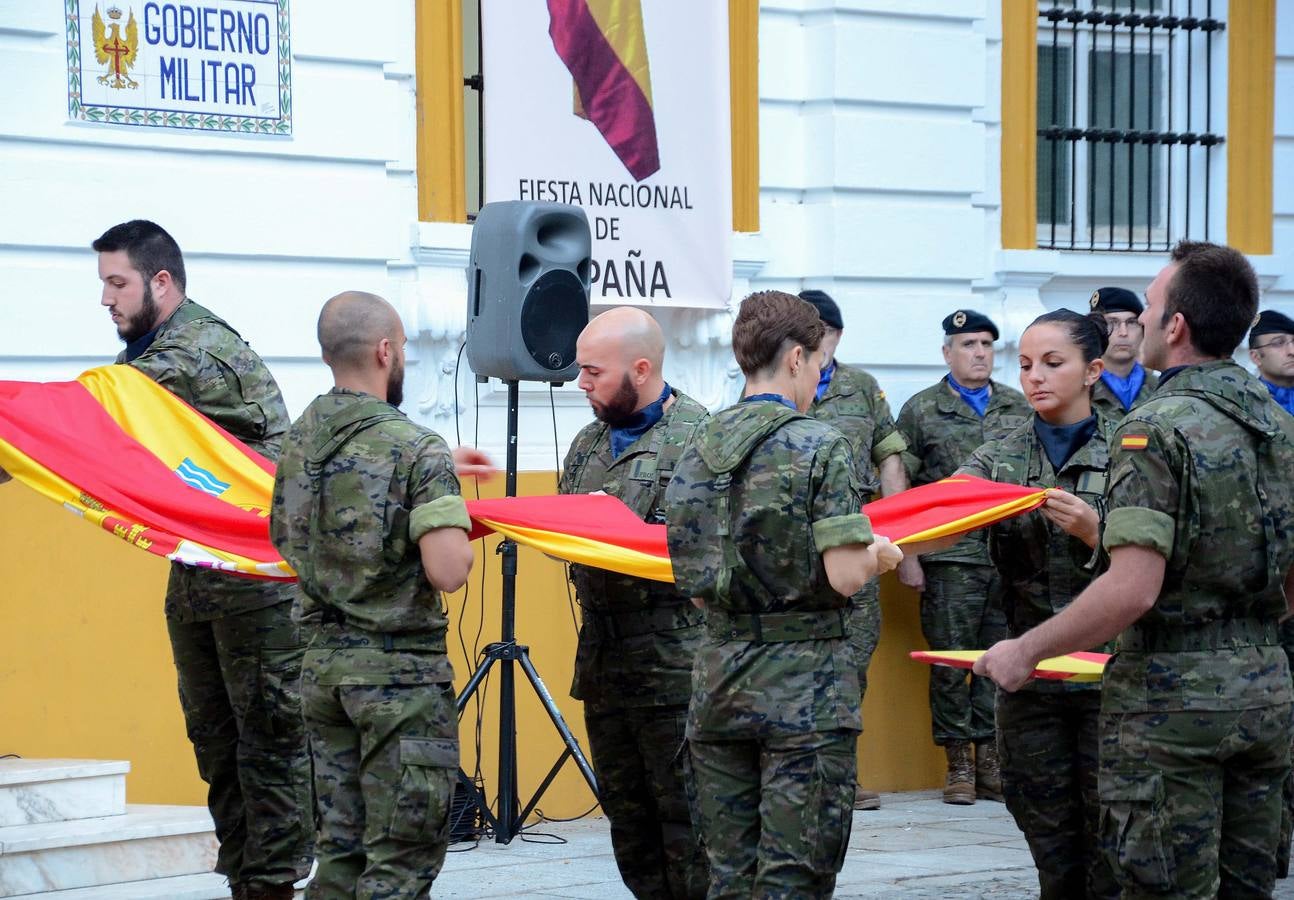 Retreta militar en Badajoz