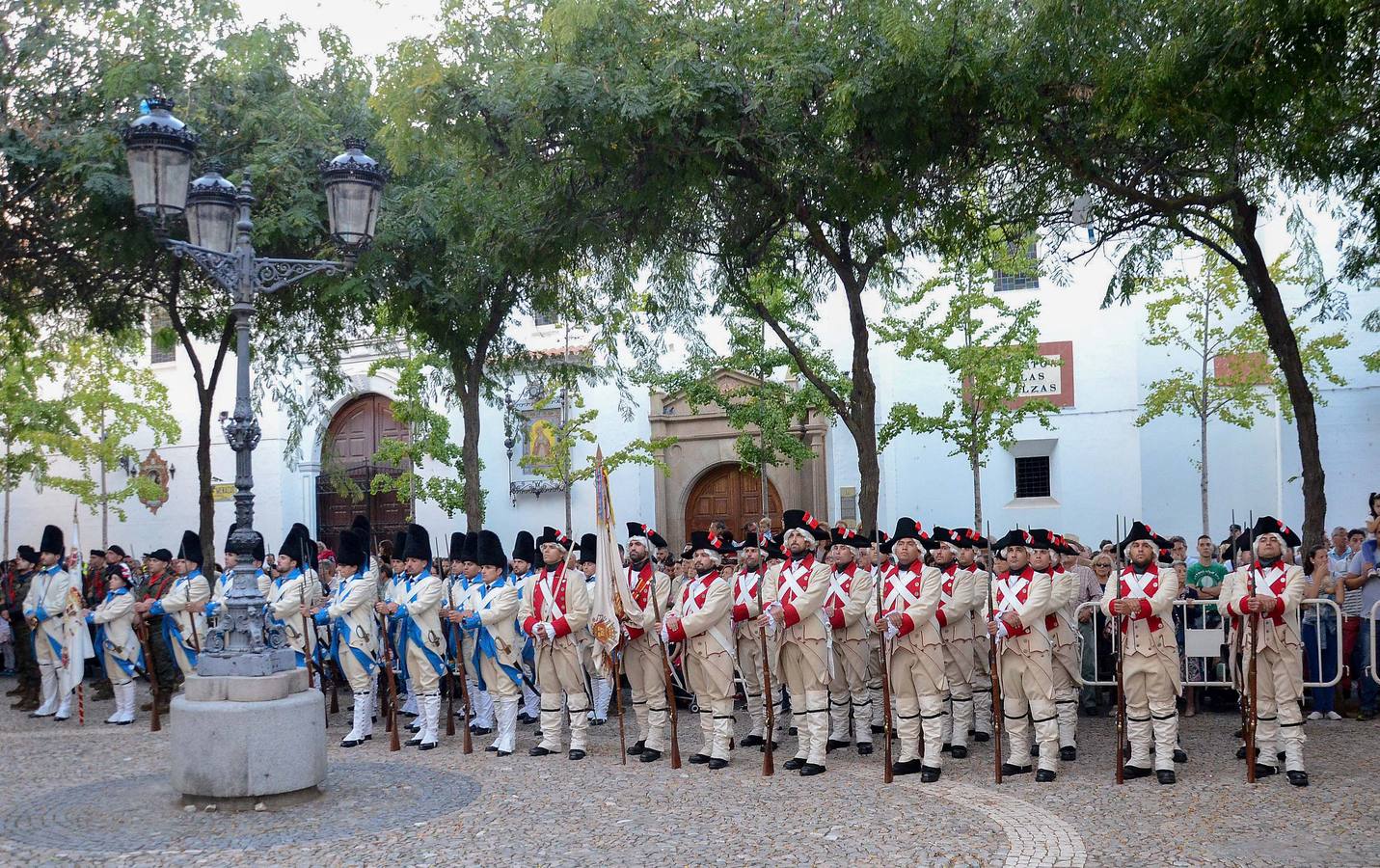 Retreta militar en Badajoz