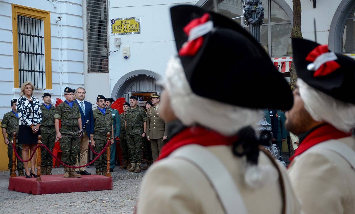 Retreta militar en Badajoz