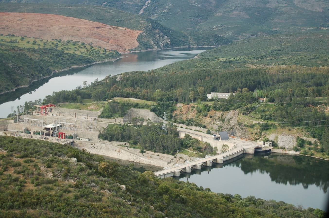 Presa de Torrejón. Fotografía: Rubén Serradilla. Fotos cedidas por C.D. Monfragüe