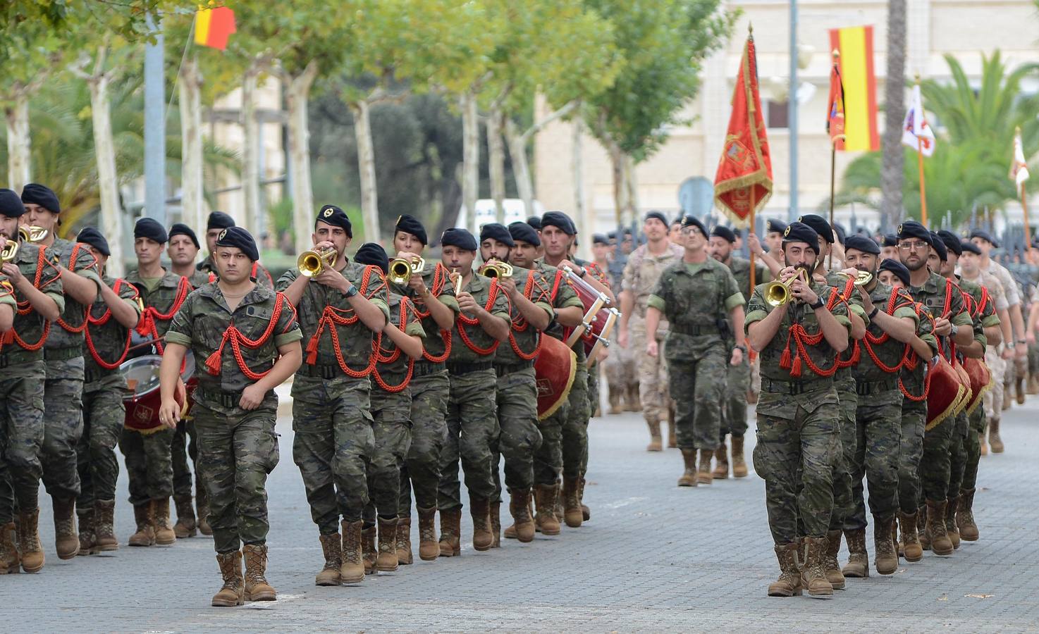 Acto de despedida del Contingente OP EUTM-MALI VII