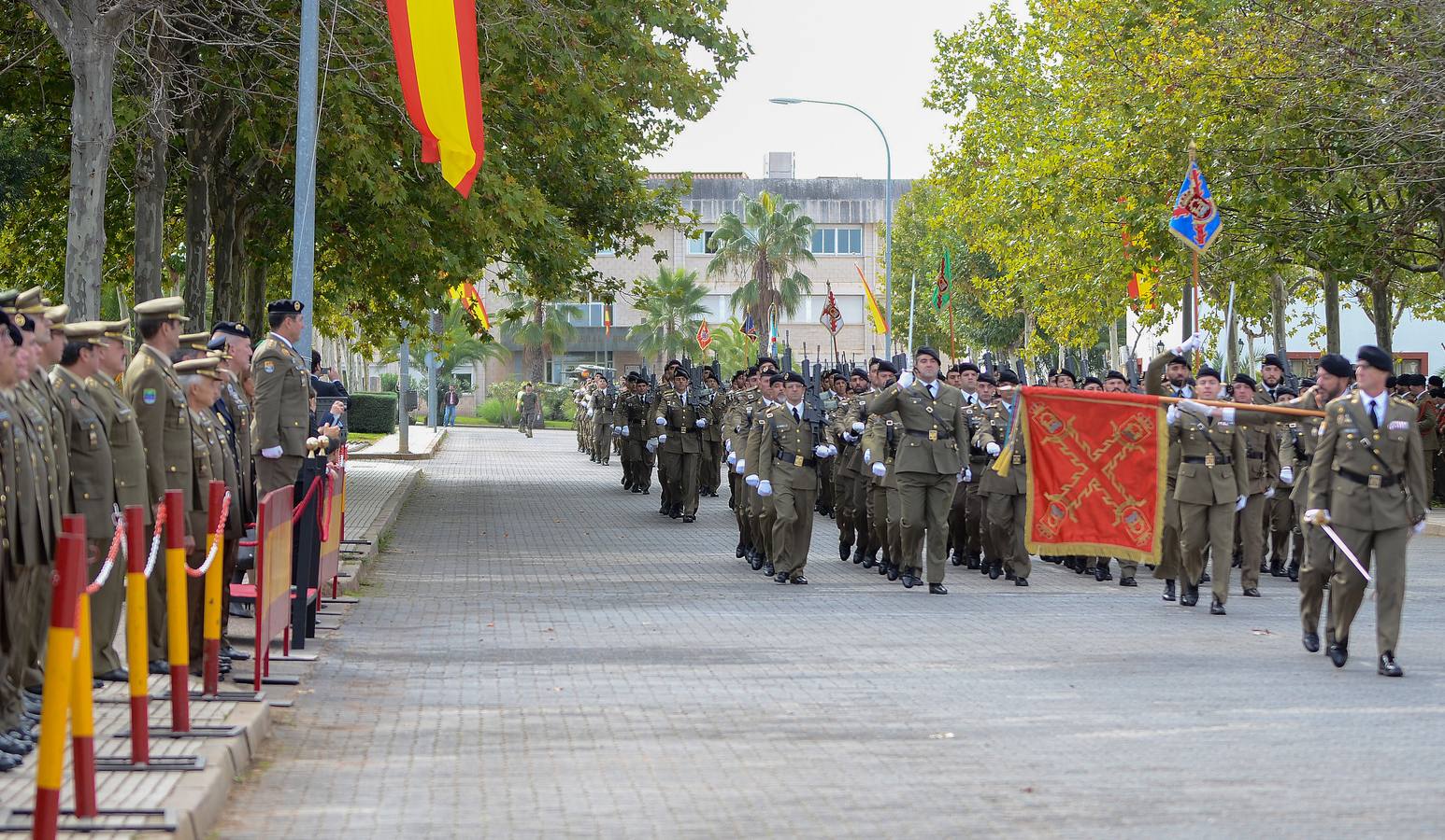 La Base de Bótoa acoge a un nuevo grupo caballería