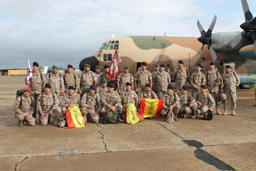 Parten los primeros 20 militares extremeños a Mali