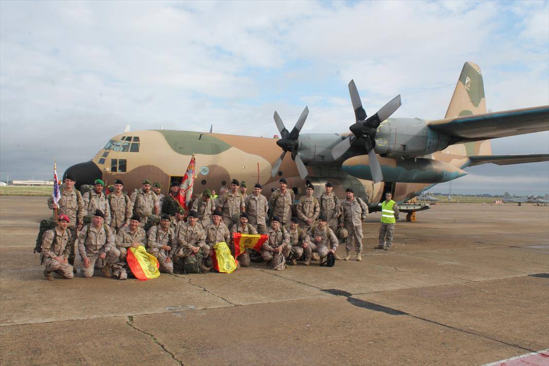 Parten los primeros 20 militares extremeños a Mali