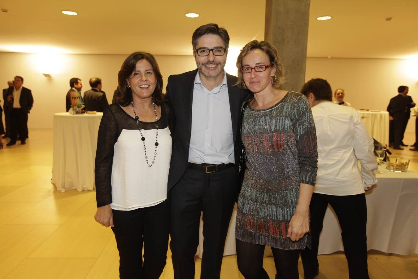 Manuela Martín, Pablo Calvo y Ana Belén Hernández