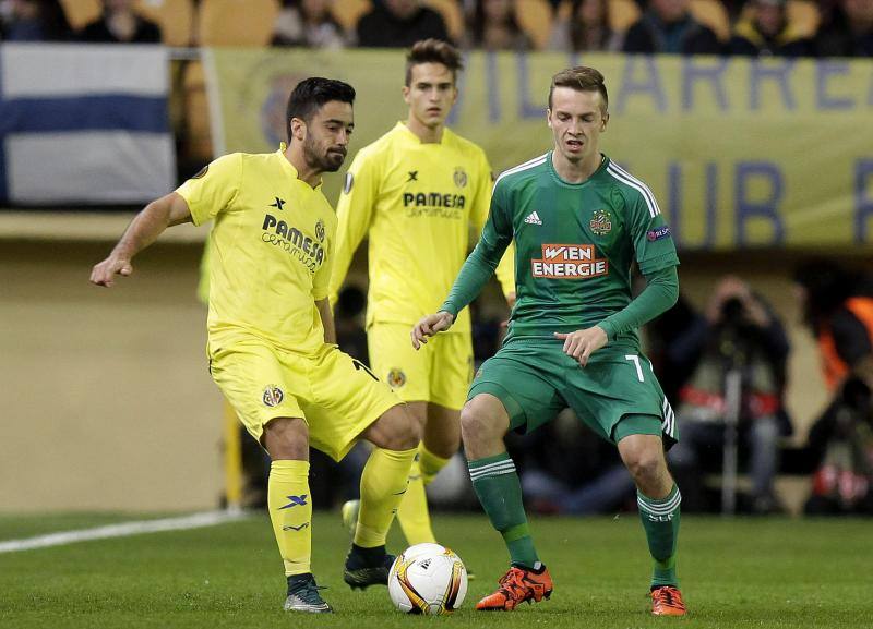 Las mejores imágenes del Villarreal - Rapid de Viena