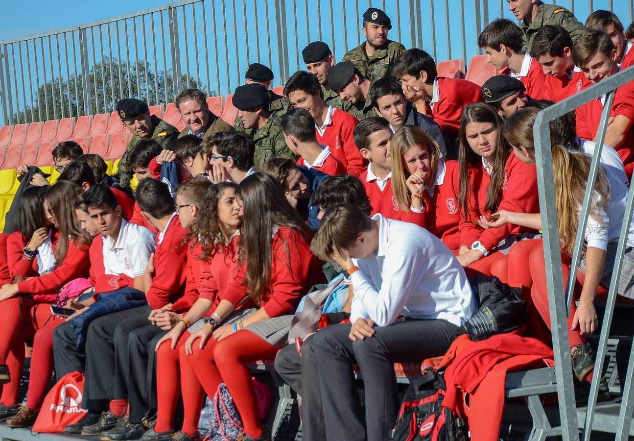 Acto de despedida de los 231 militares que viajarán a Irak