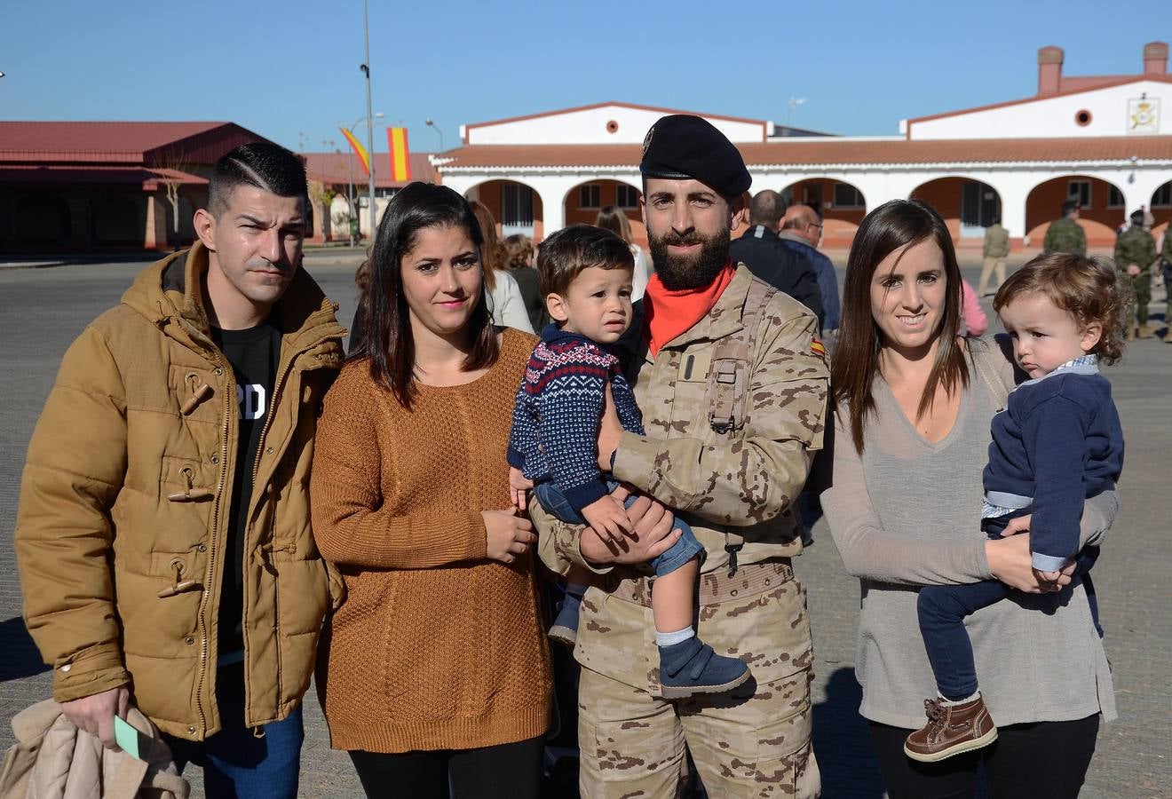 Acto de despedida de los 231 militares que viajarán a Irak