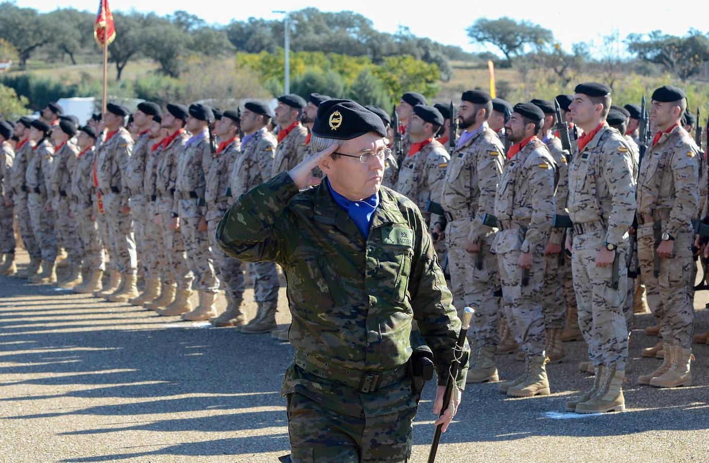 Acto de despedida de los 231 militares que viajarán a Irak