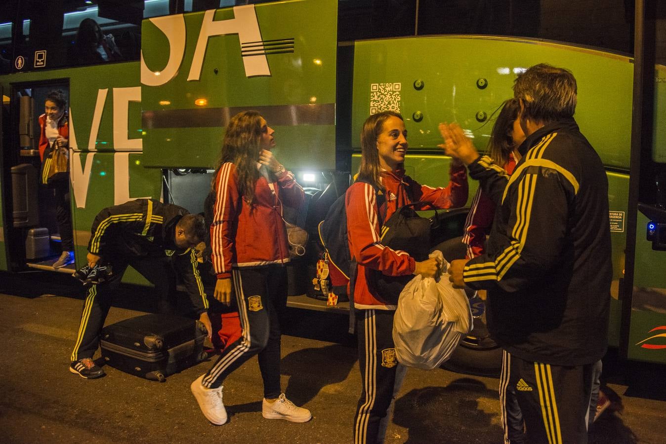 España ya está en Badajoz