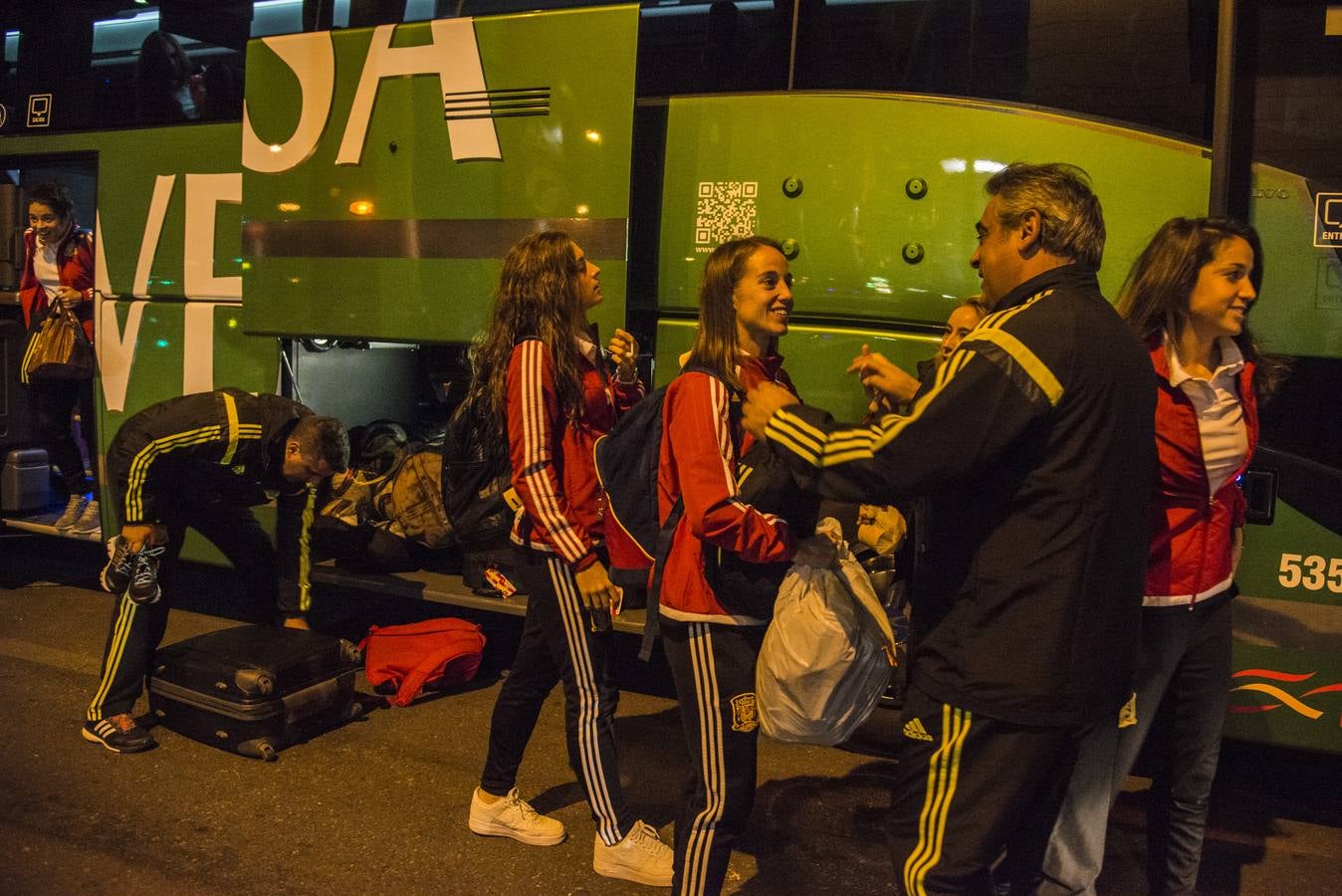 España ya está en Badajoz