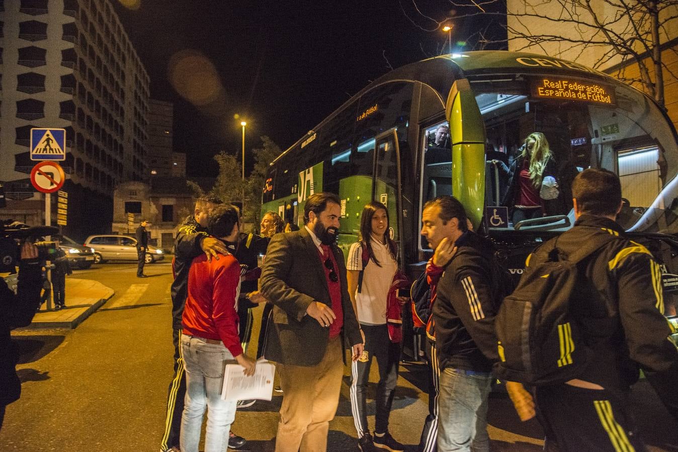 España ya está en Badajoz