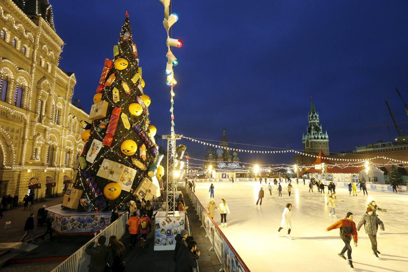 Plaza Roja de Moscú, Rusia