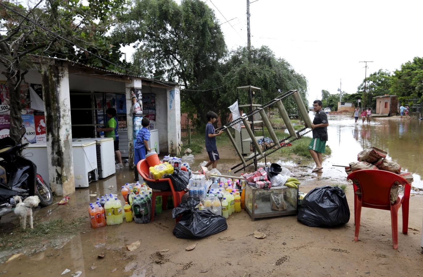 Inundaciones en Paraguay