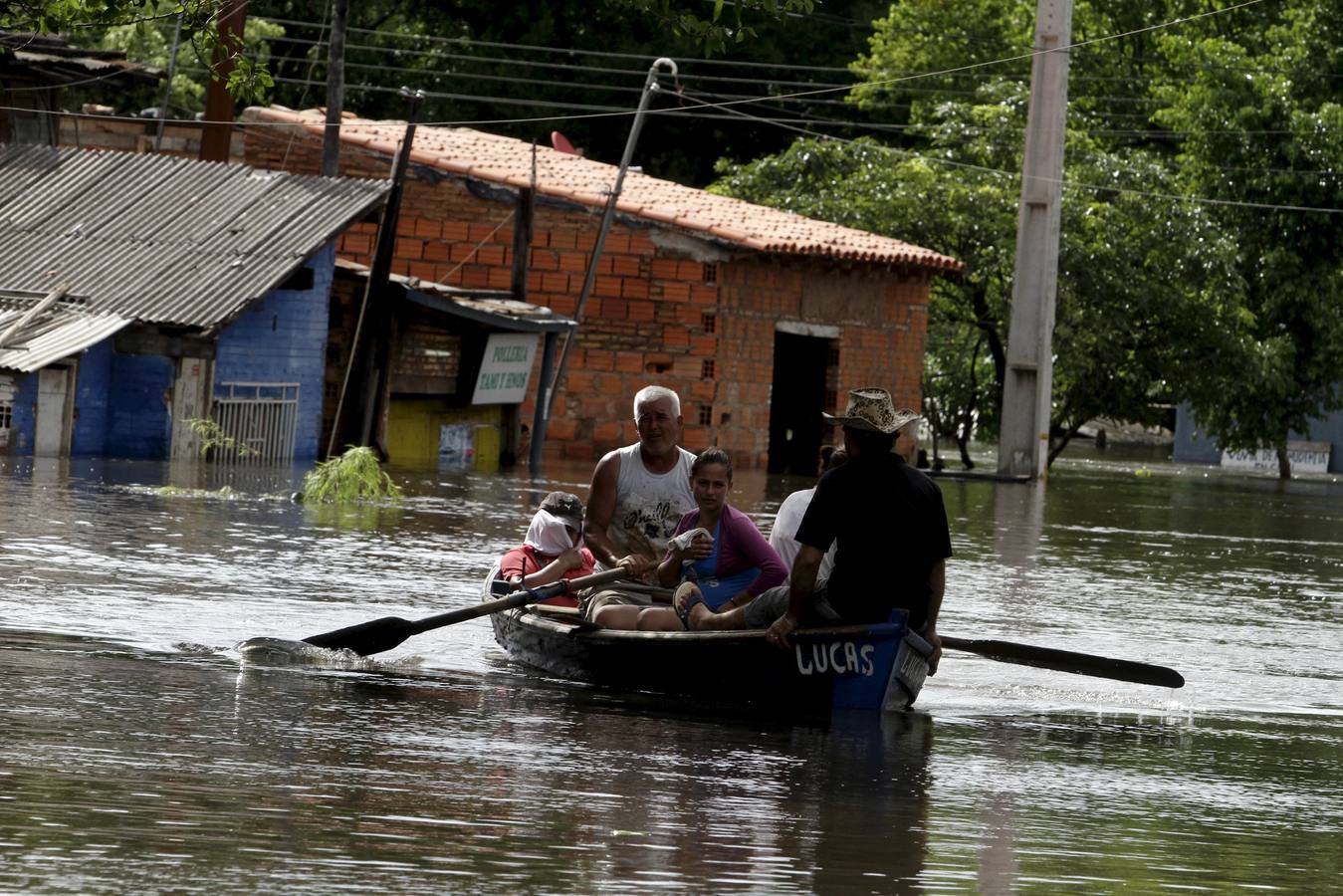 Inundaciones en Paraguay