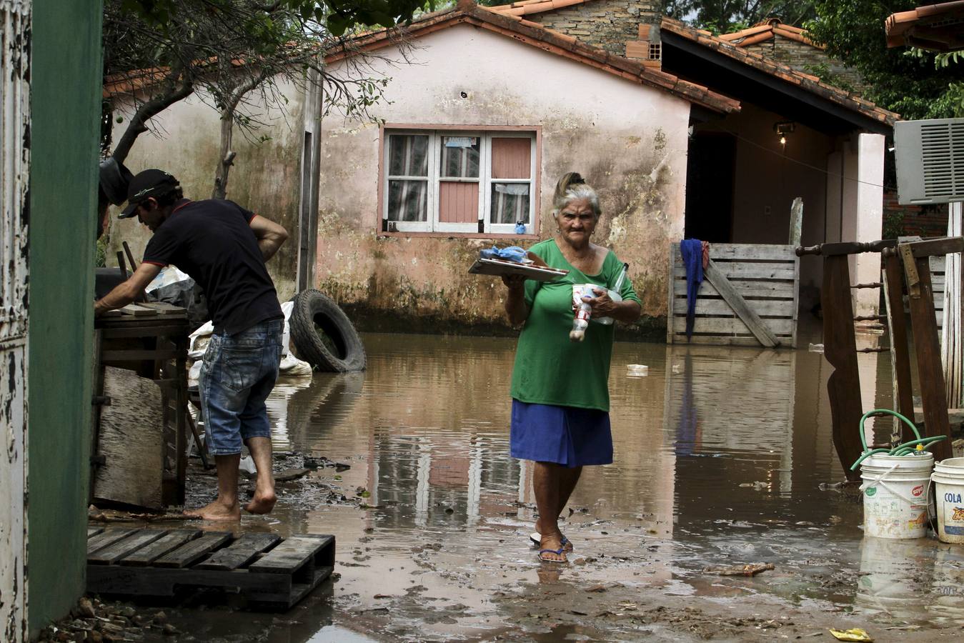 Inundaciones en Paraguay