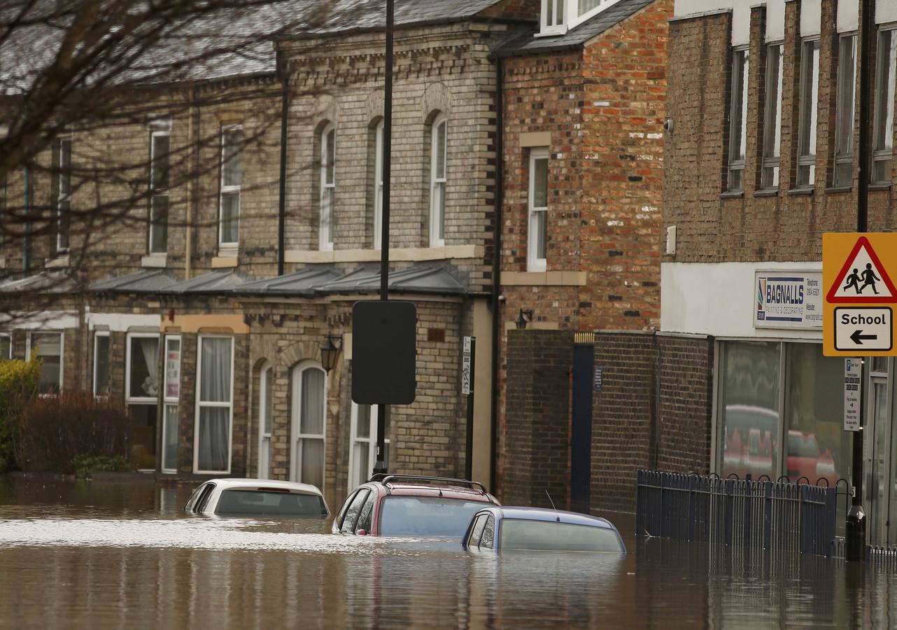 Inundaciones en el norte de Inglaterra