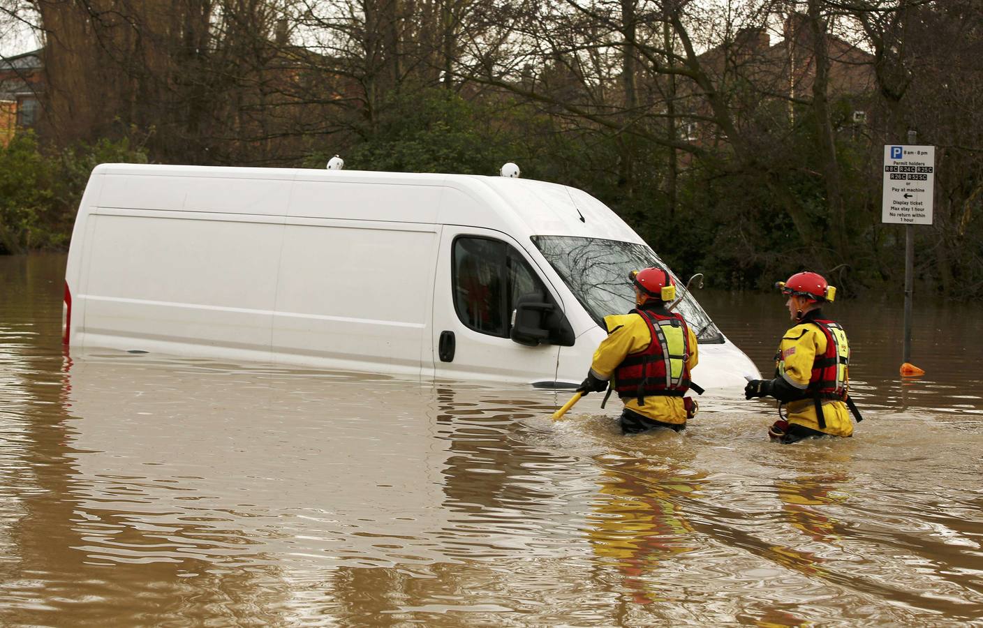 Inundaciones en el norte de Inglaterra