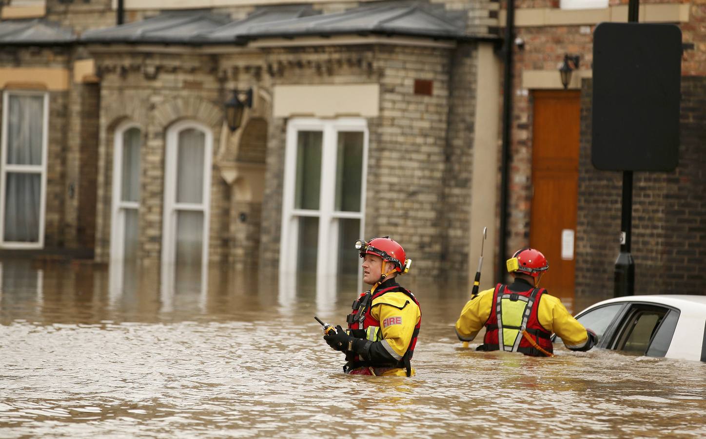 Inundaciones en el norte de Inglaterra