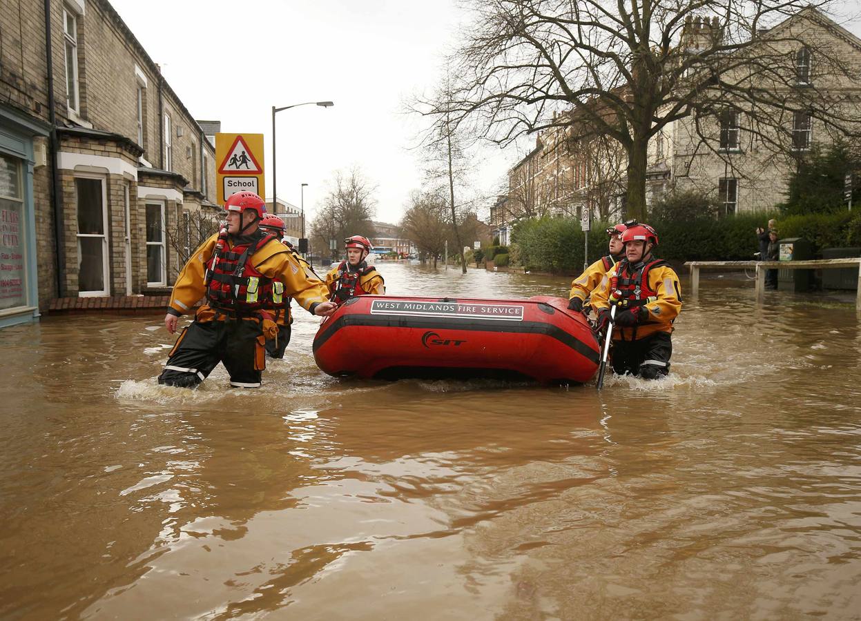 Inundaciones en el norte de Inglaterra