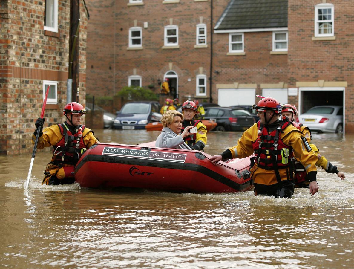 Inundaciones en el norte de Inglaterra