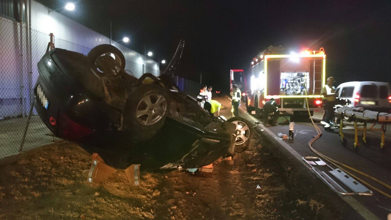 Accidente mortal en Pueblonuevo del Guadiana, en octubre.